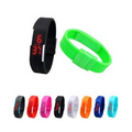 Colorful Silicone Strap LED Bracelet Watch